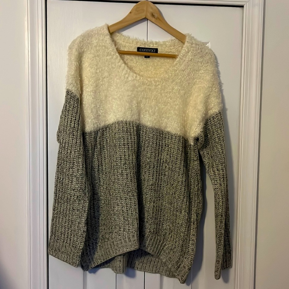 EUC two texture Context sweater